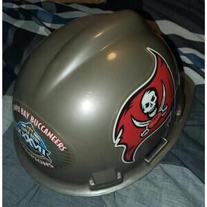 tampa bay buccaneers Hard hat XXXVII Super Bowl champions Osha approved